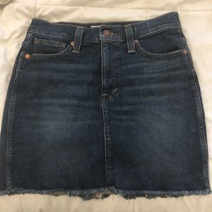 Madewell Stretch Denim Skirt